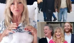 Goldie Hawn and Kurt Russell have announced that they are leaving Los Angeles