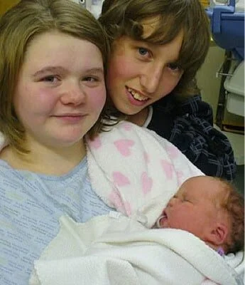 BRITAIN’S YOUNGEST PARENTS: AGE12 AND 13